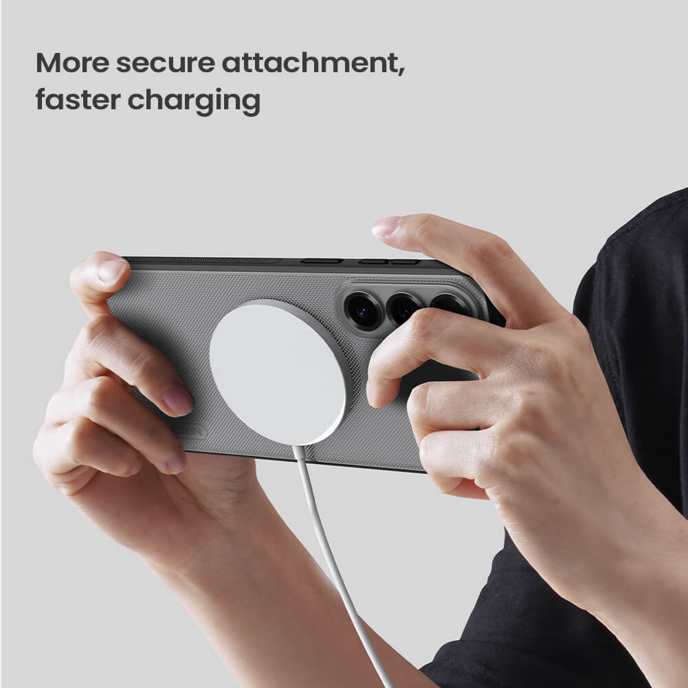 Чехол-крышка NILLKIN для Samsung Galaxy S26 Plus (Galaxy S26+) (серия Frosted shield Pro Magnetic case Clear)